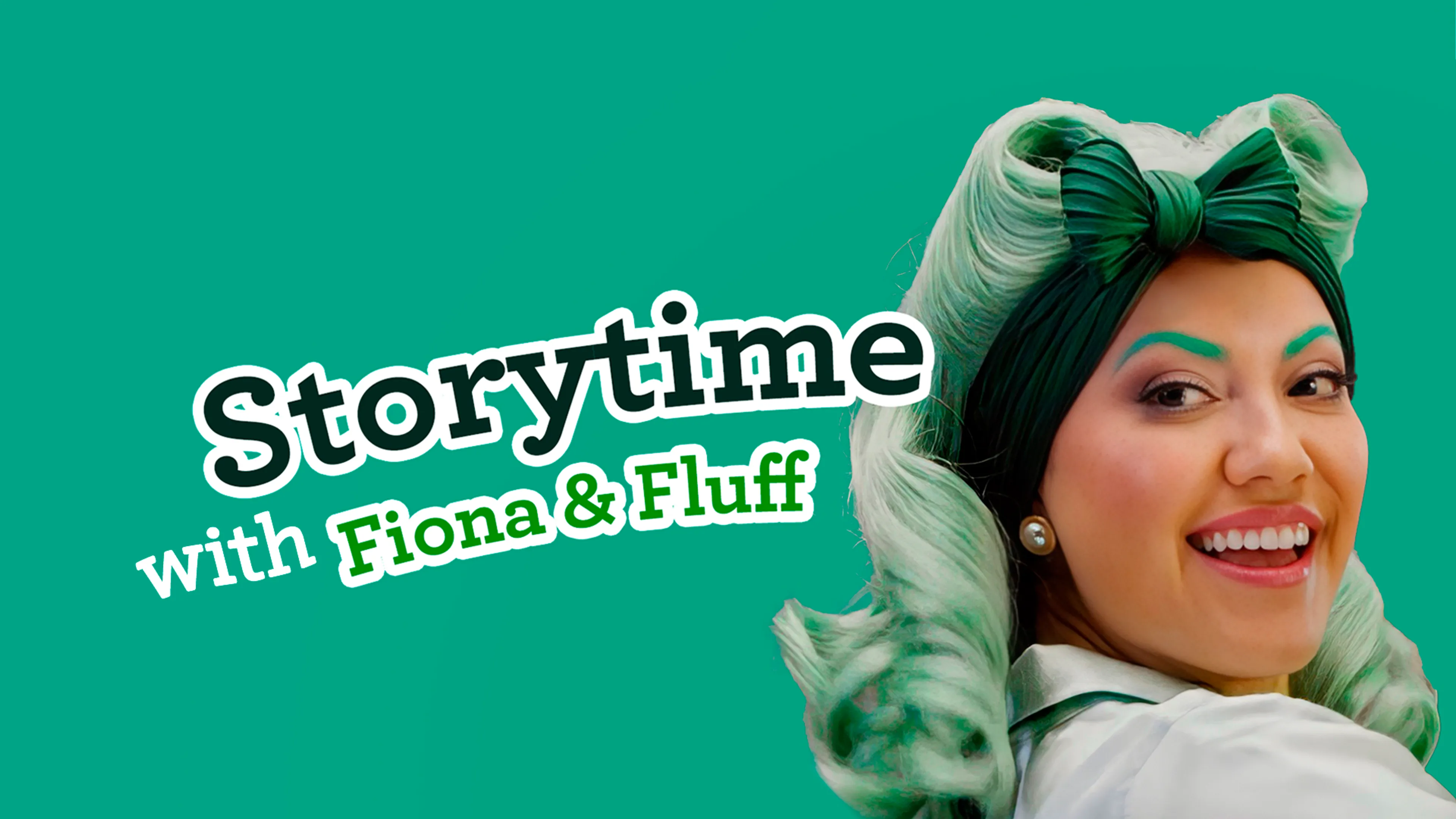 Storytime with Fiona & Fluff poster